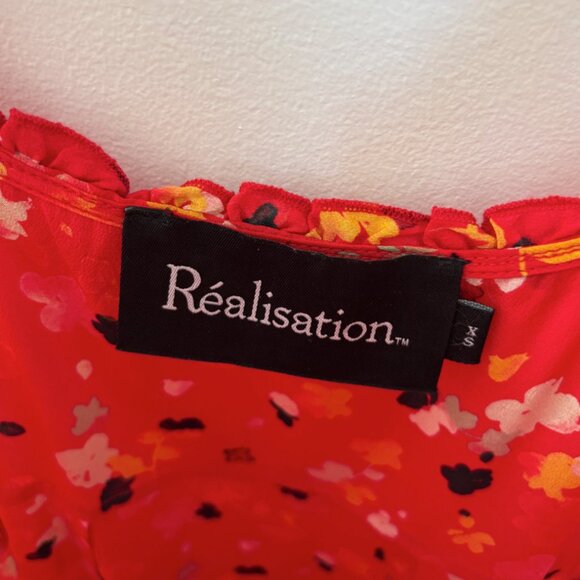 Réalisation Par Juliet Rouge Fleur Dress size X-Small - Picture 4 of 6